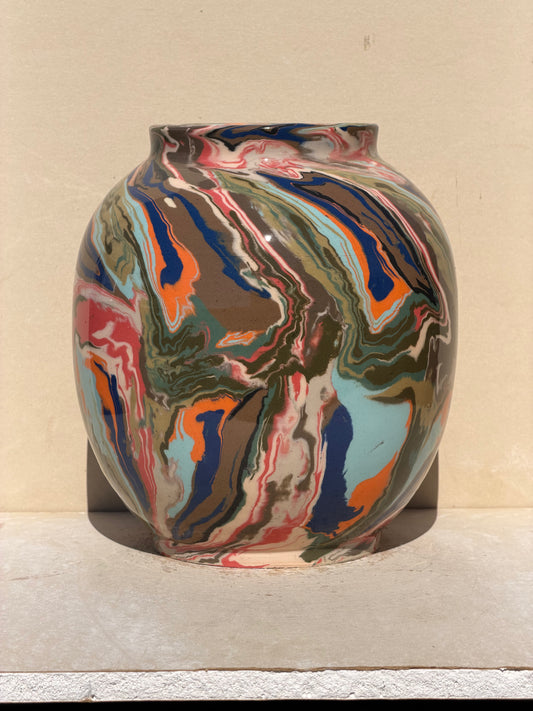 Scrap Nerikomi Vase