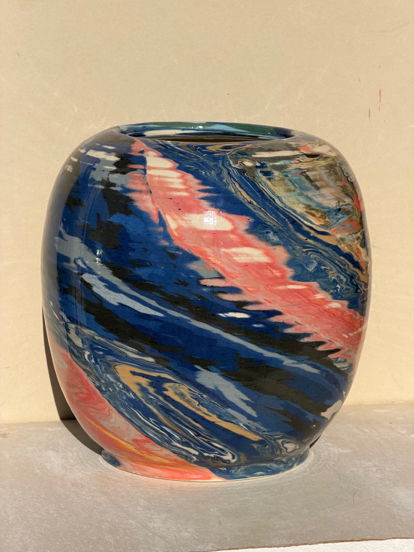 Scrap Nerikomi Vase