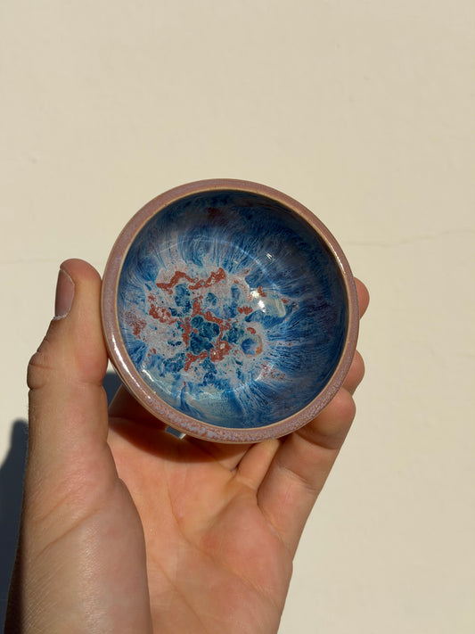 Blue Melt Mini Bowl