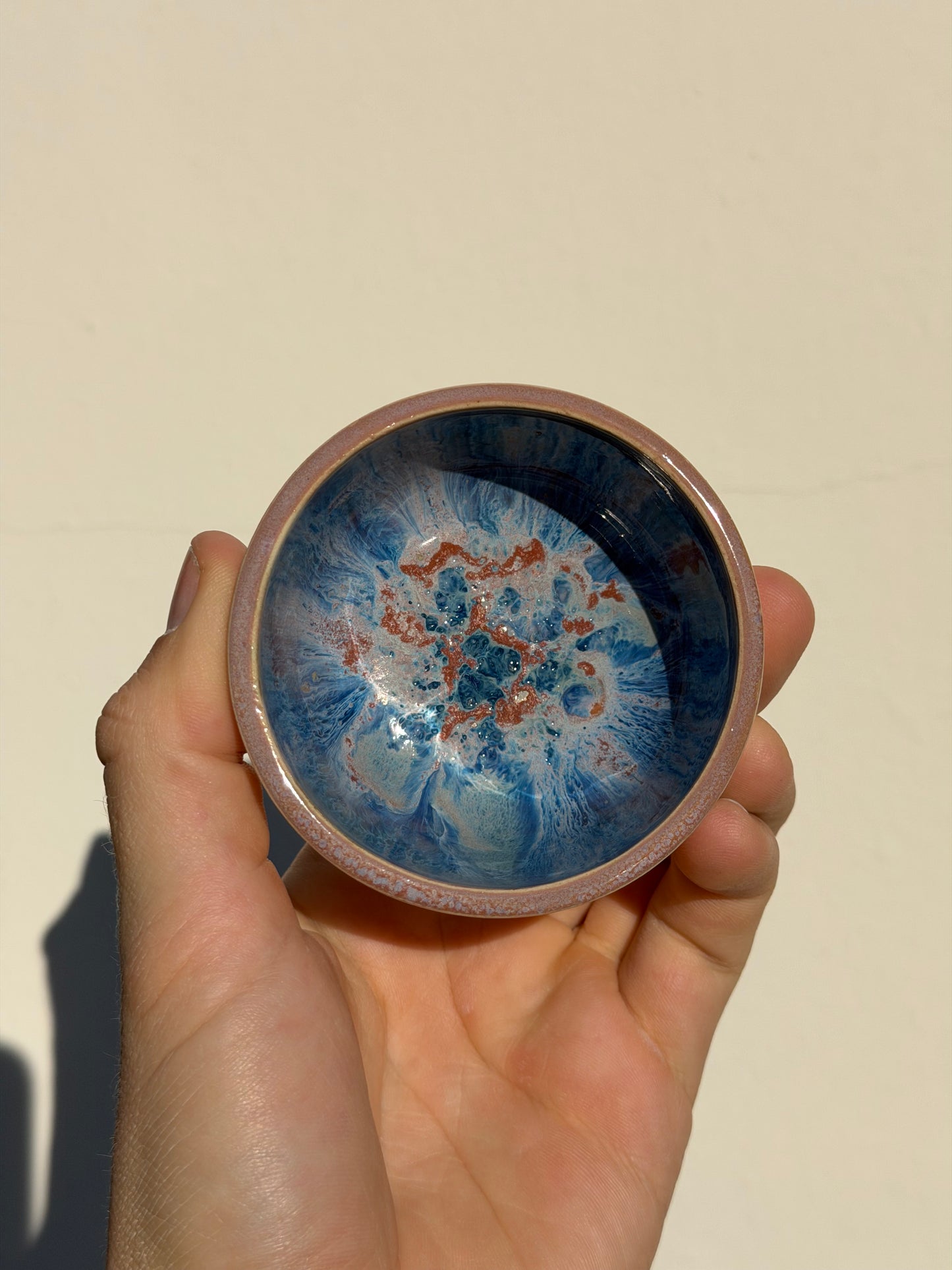 Blue Melt Mini Bowl