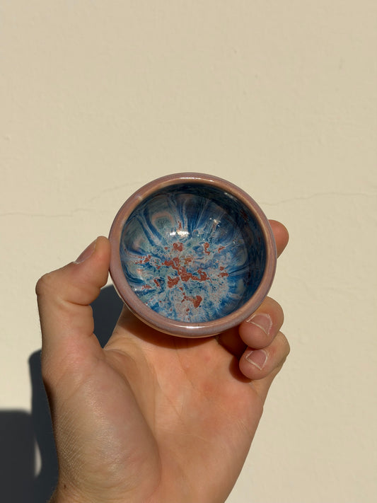 Blue Melt Mini Bowl