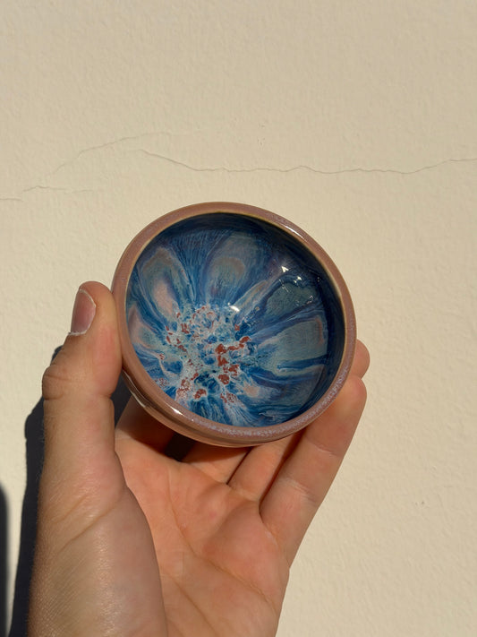 Blue Melt Mini Bowl