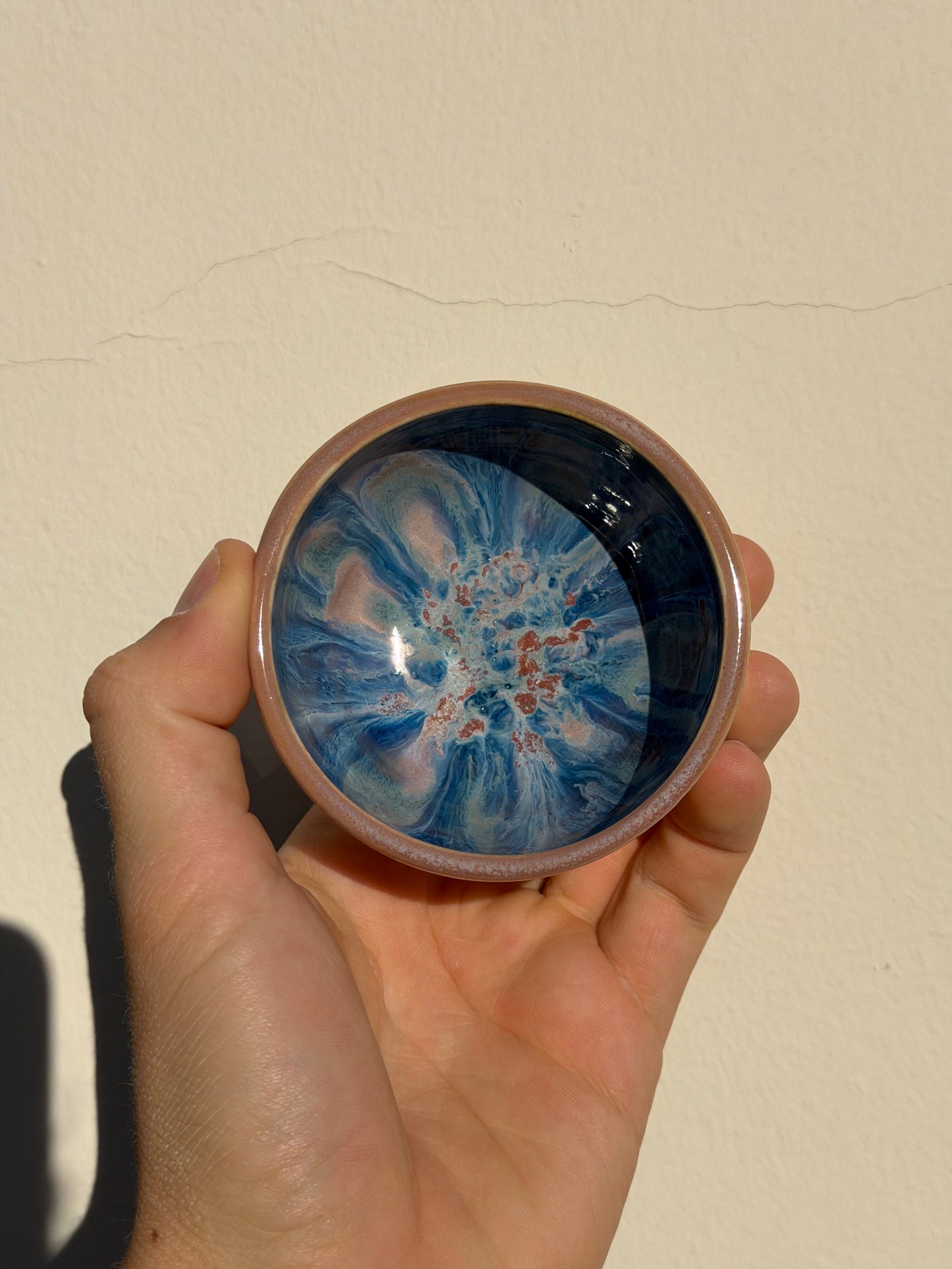 Blue Melt Mini Bowl