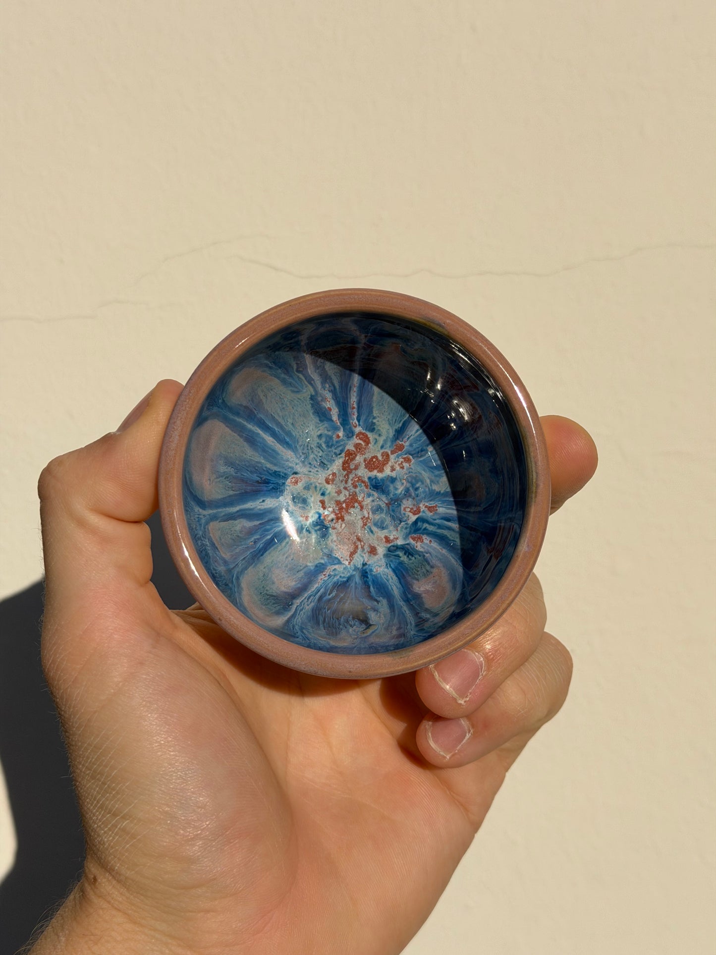 Blue Melt Mini Bowl