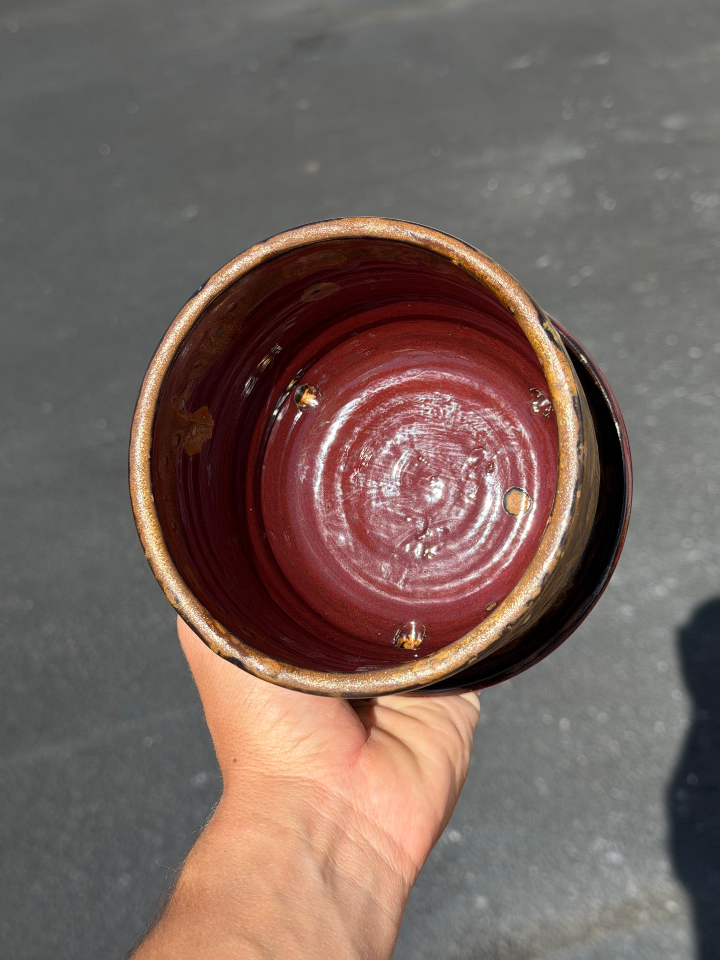 Melted Rust Planter