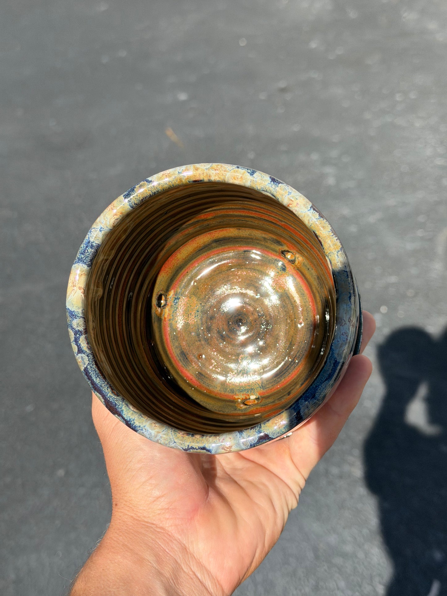 Brown Speckled Planter