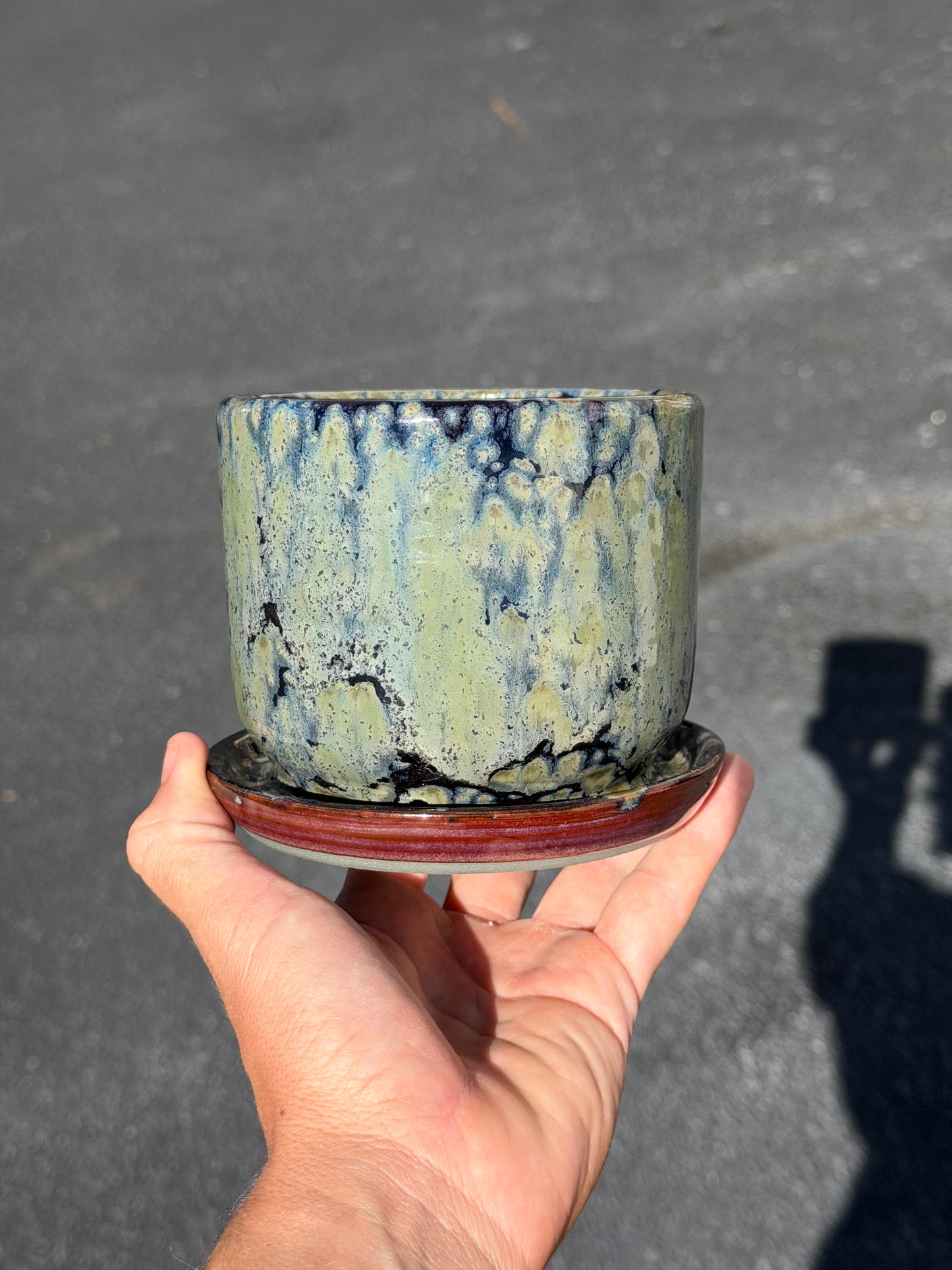 Green Moss Planter