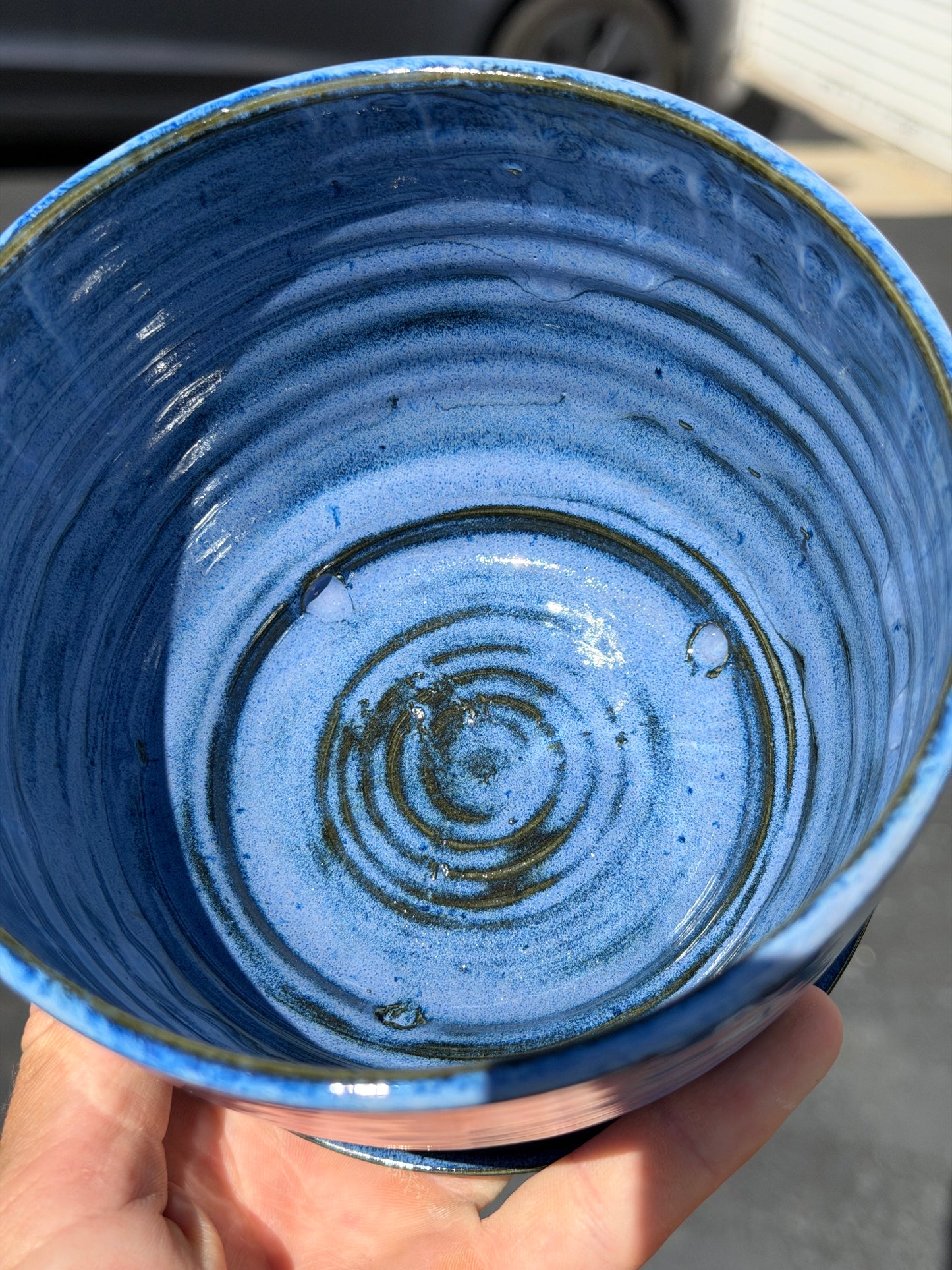 Blue Melt Planter (Reduced)
