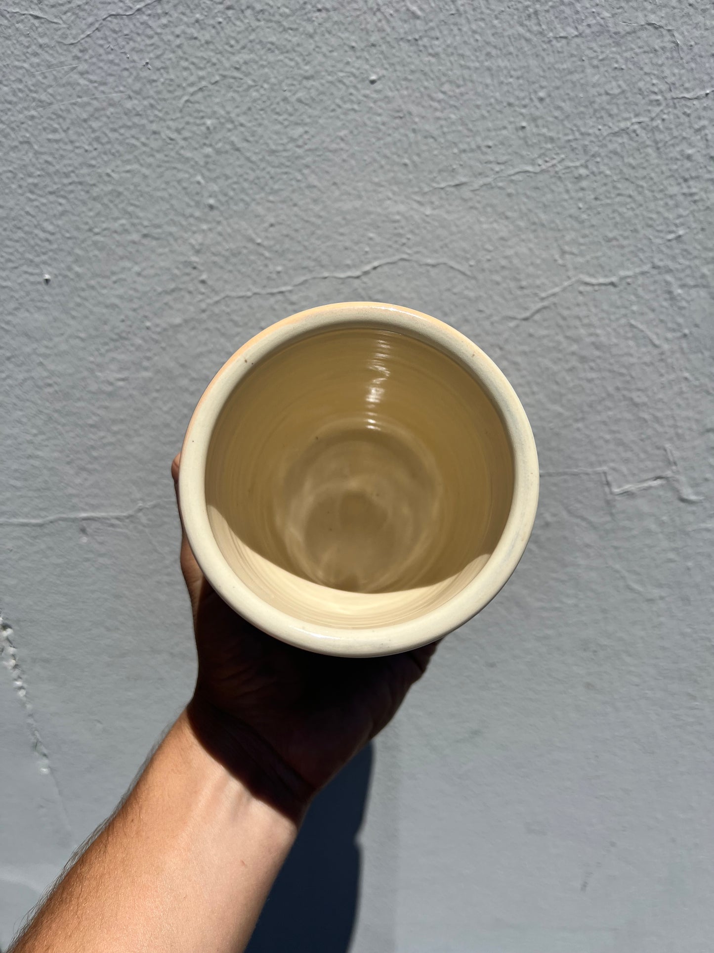 Desert Sky Marbled Clay Cup