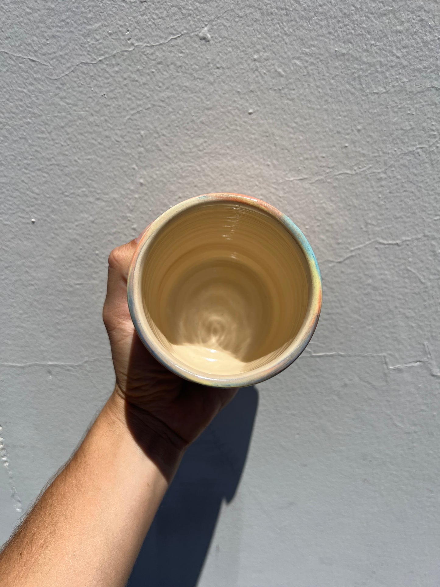 Vibrant Nerikomi Cup