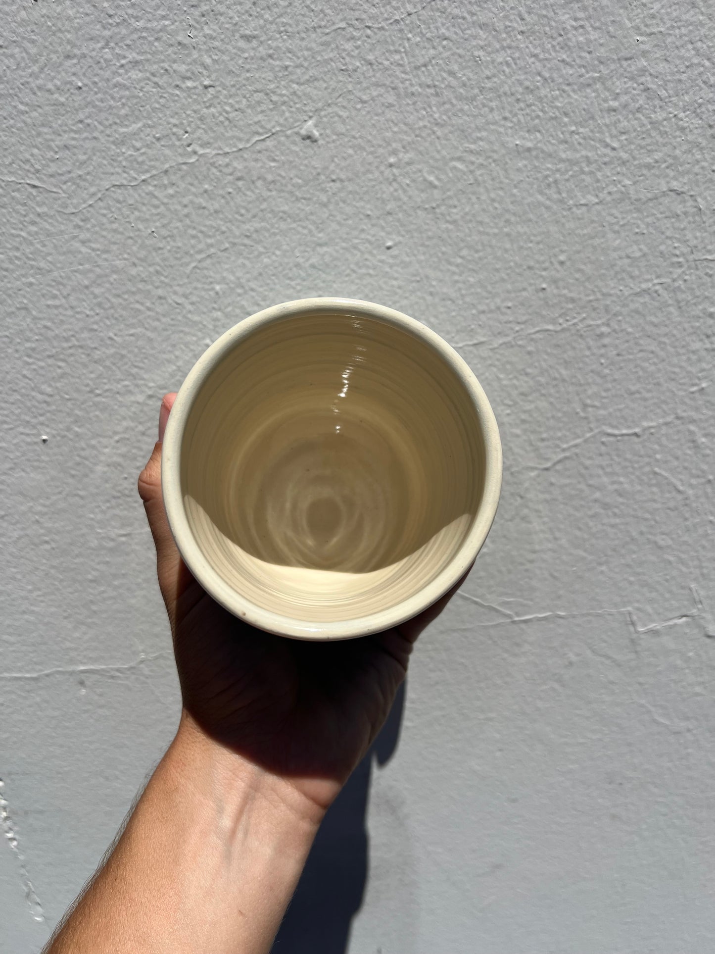 Desert Sky Marbled Clay Cup