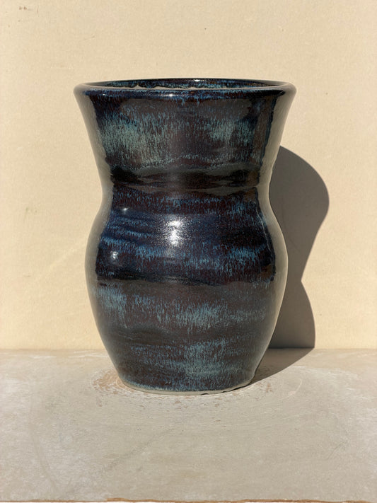 Blue Glazed Vase