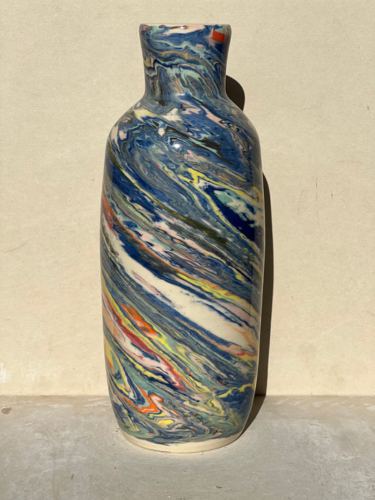 Colorful Nerikomi Vase