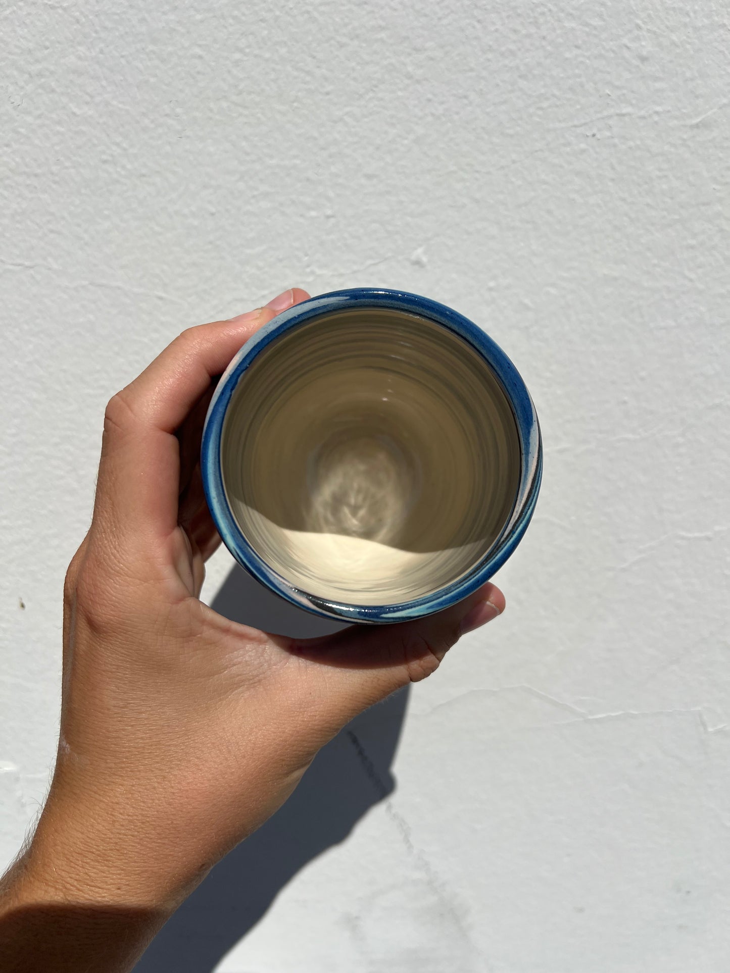 Blue Swirl Cup