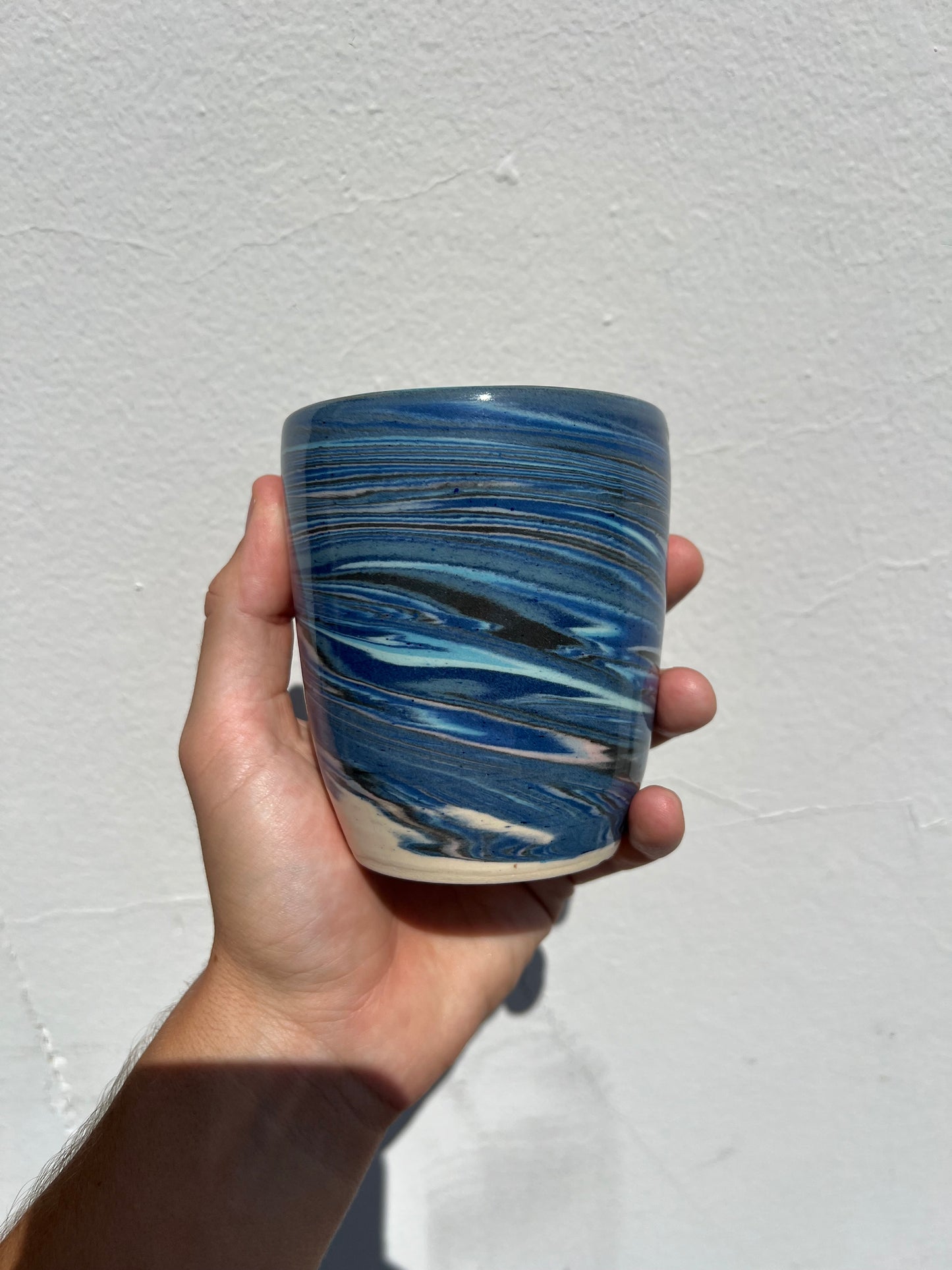 Blue Swirl Cup