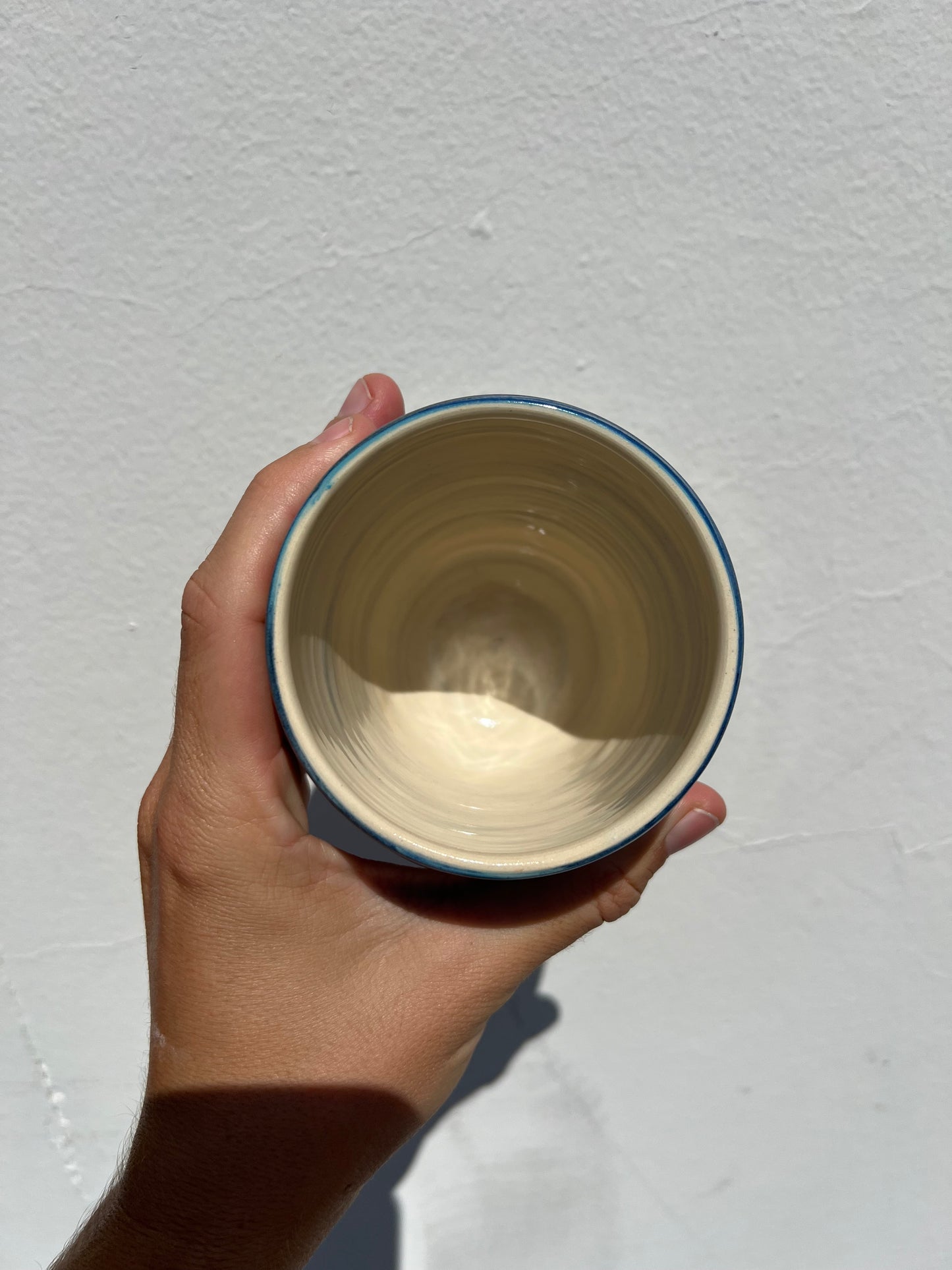 Blue Swirl Cup