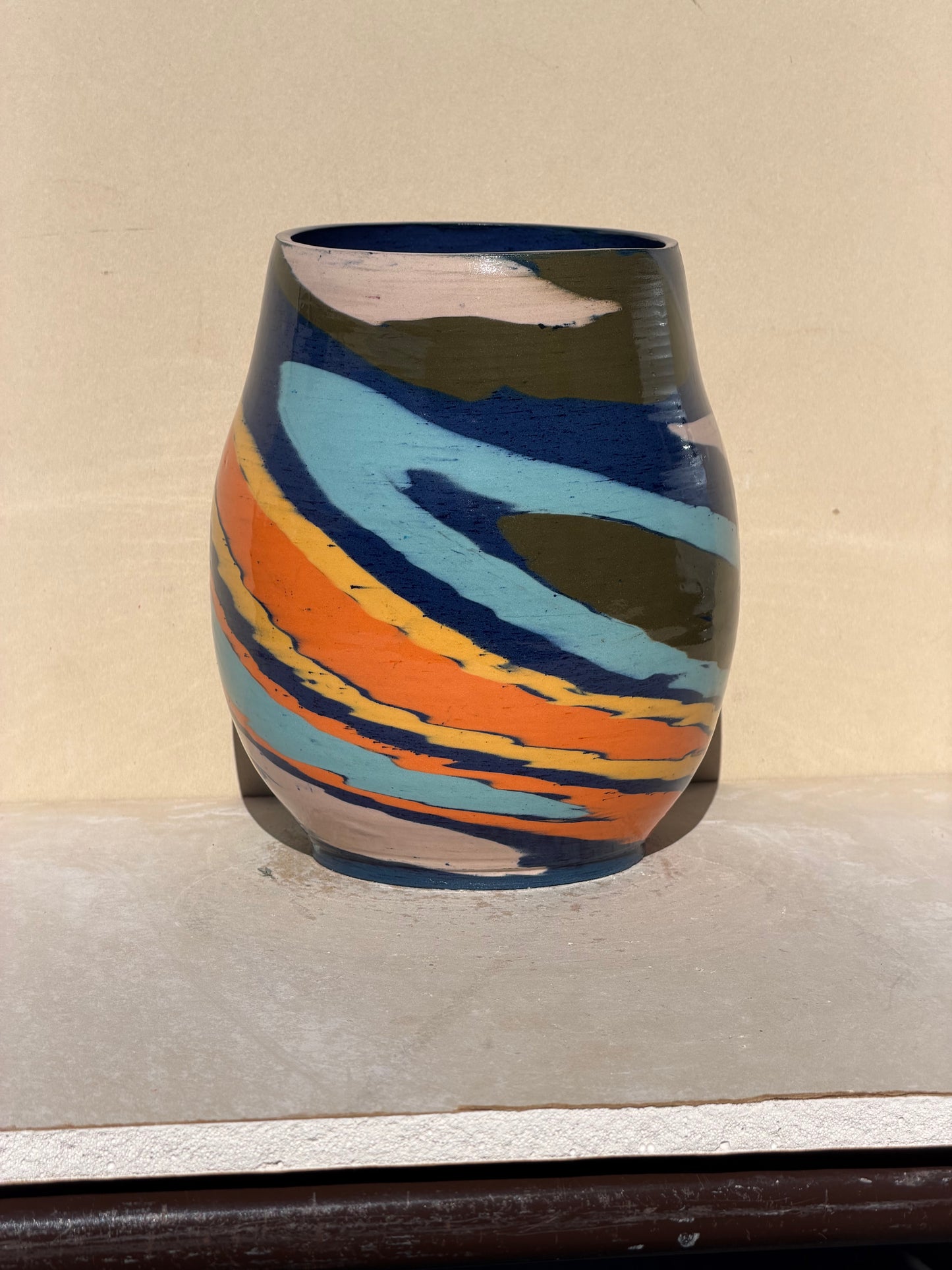 Non-symmetrical Vase
