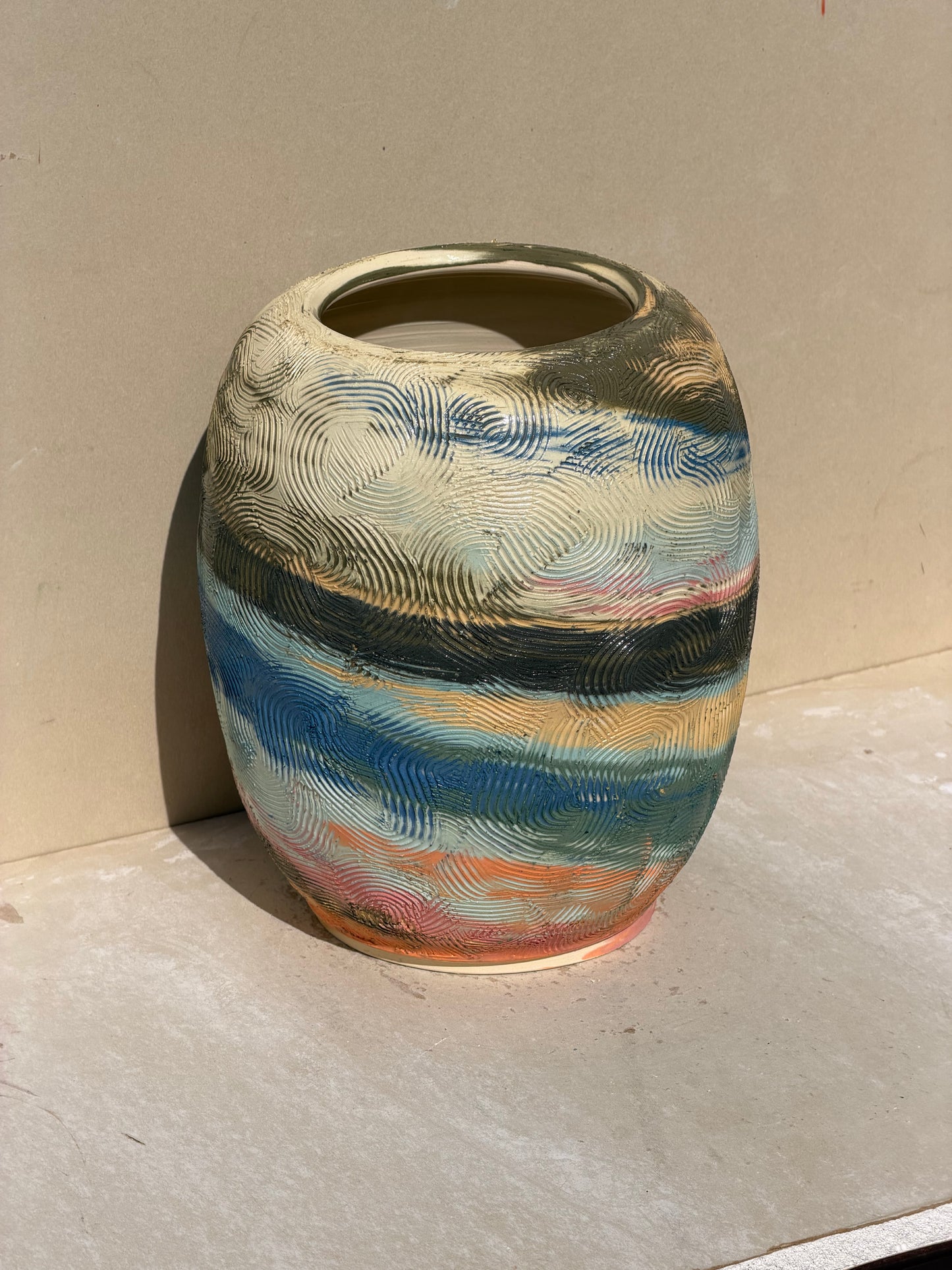 Textured Vase No.4
