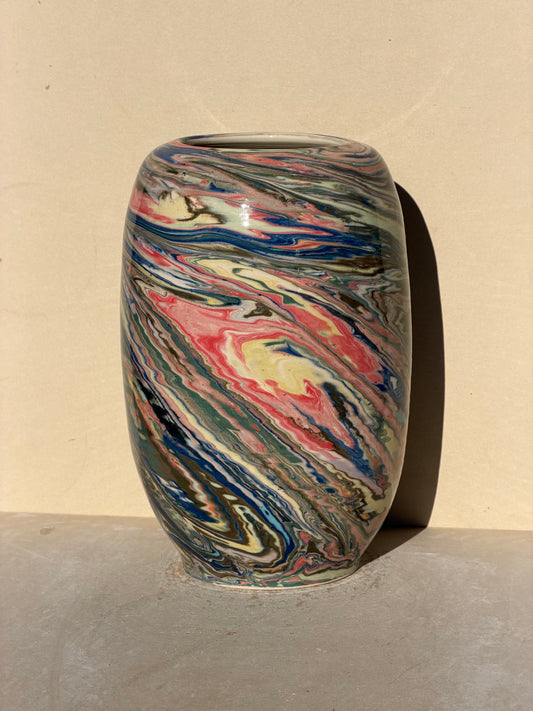 Scrap Nerikomi Vase
