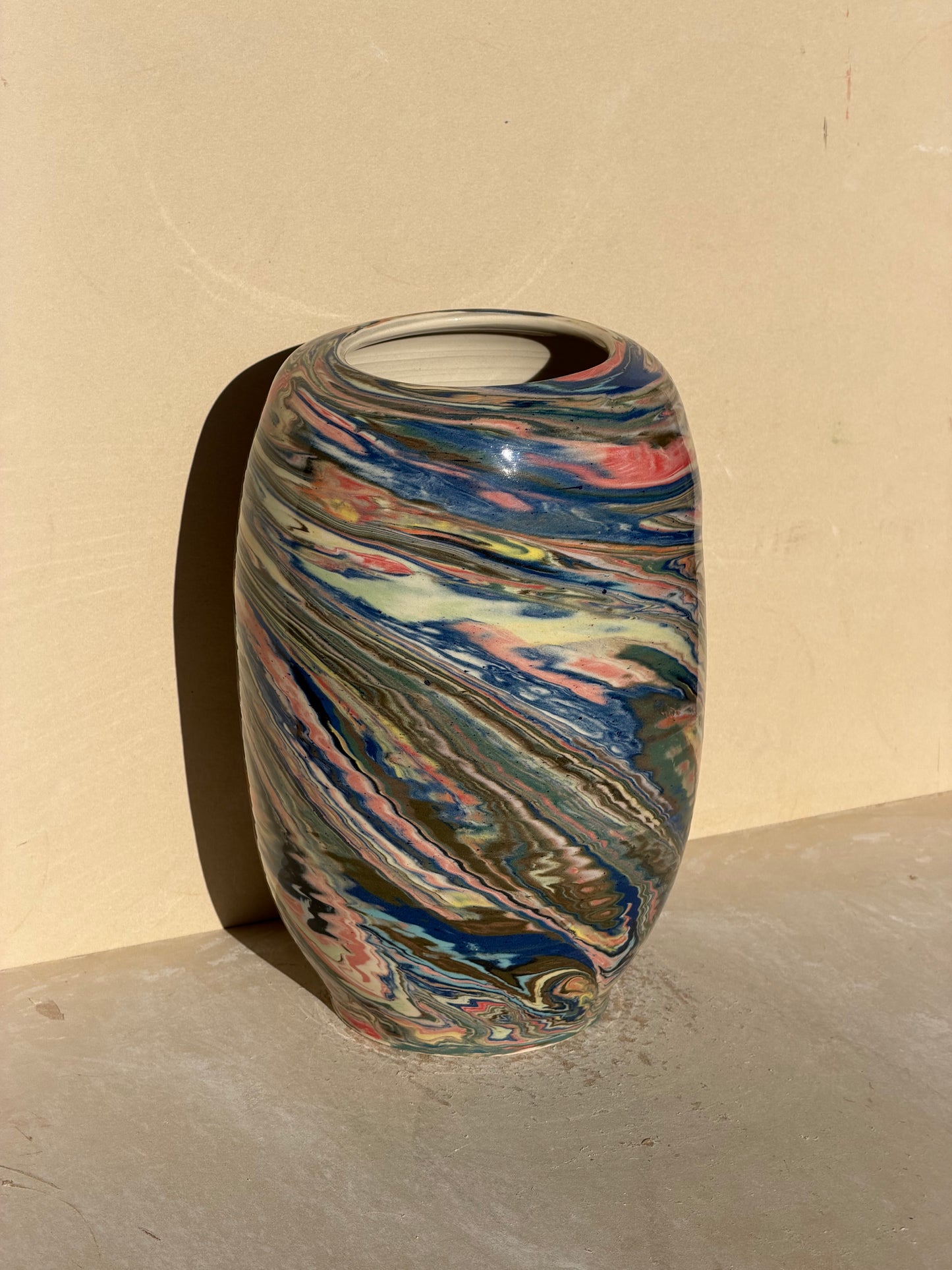 Scrap Nerikomi Vase