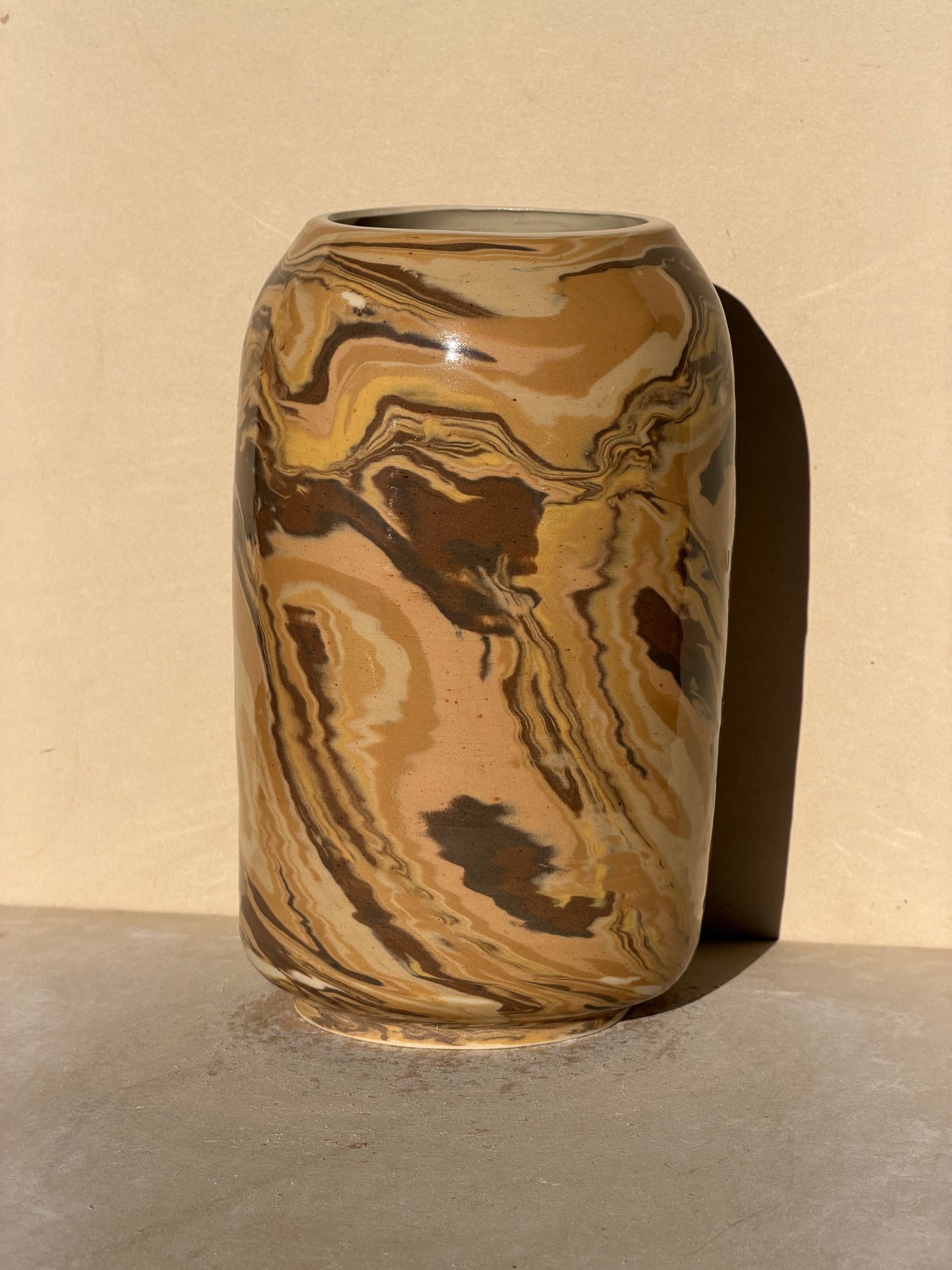 Wonky Browns Vase