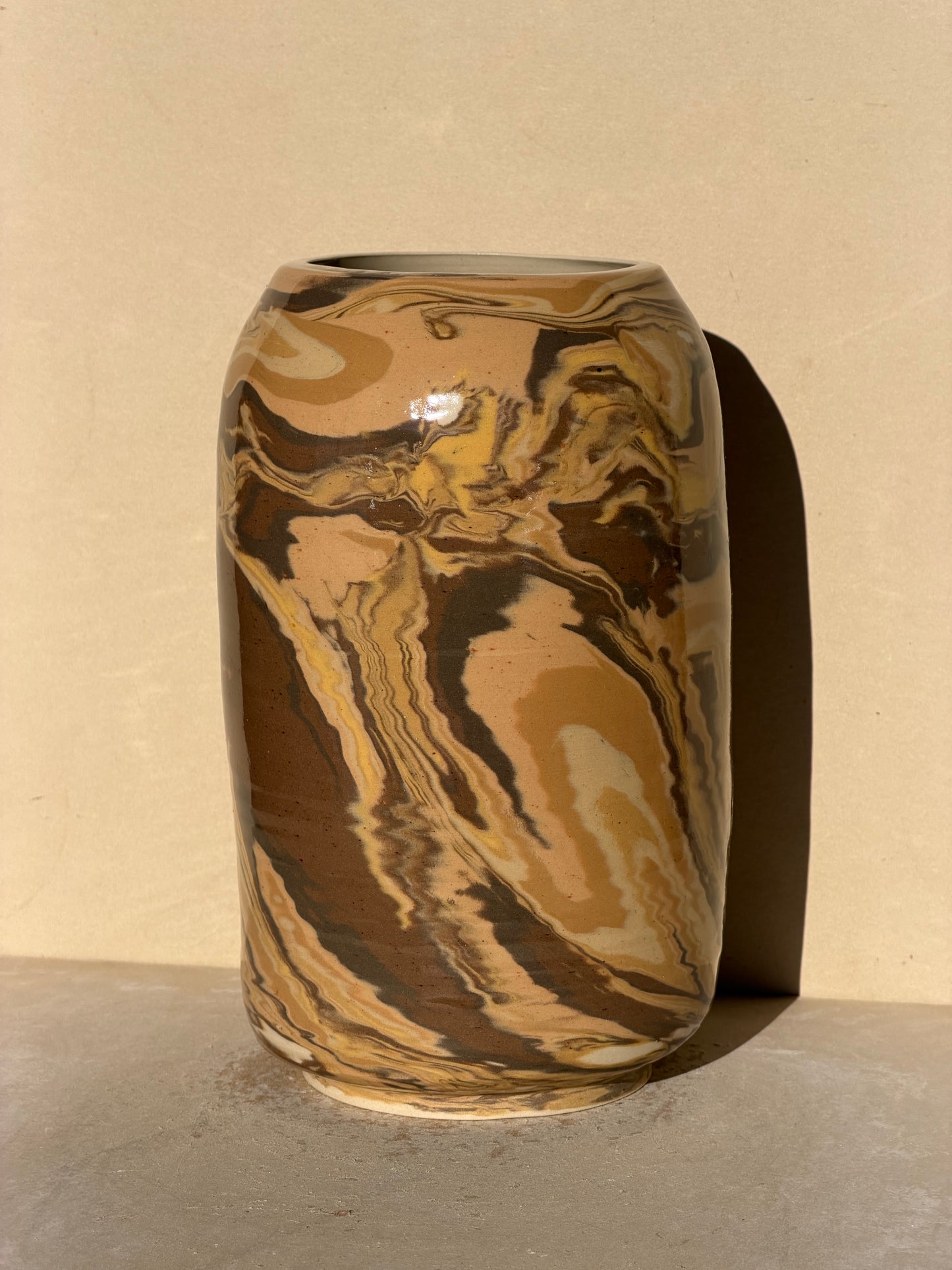 Wonky Browns Vase