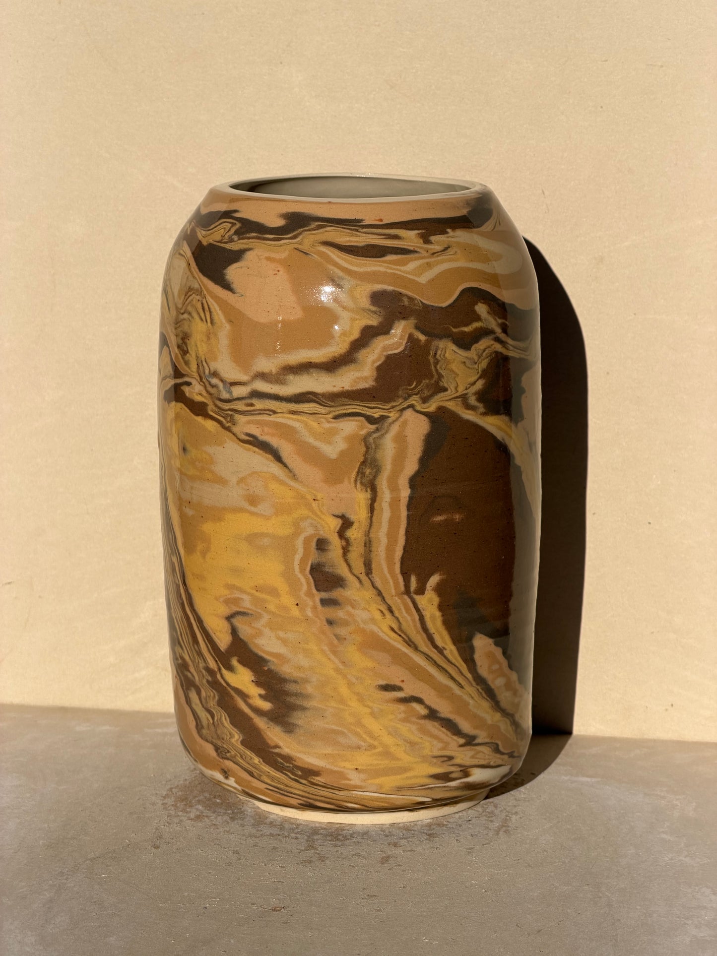 Wonky Browns Vase