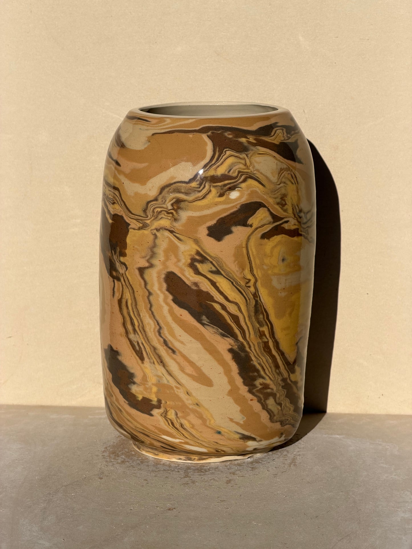 Wonky Browns Vase