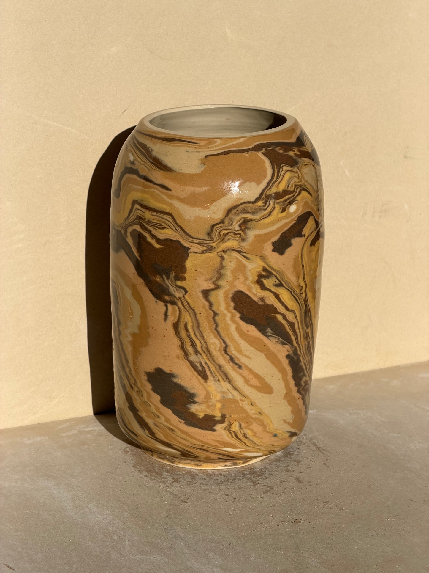 Wonky Browns Vase