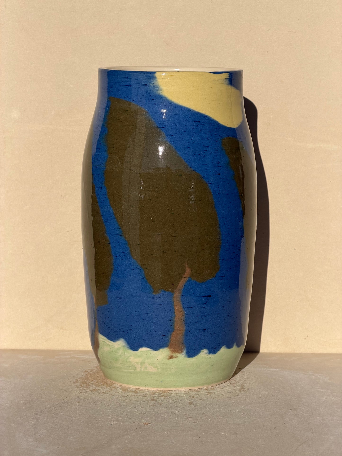 Wind Blown Trees Vase