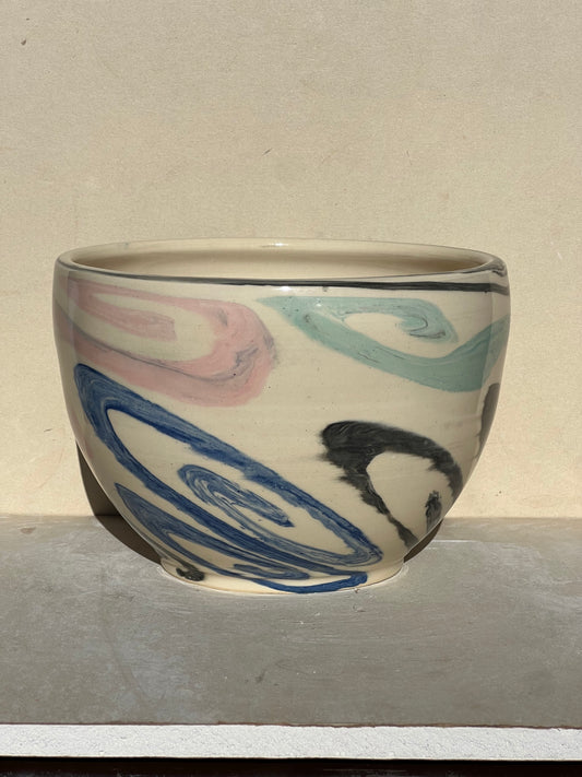 Large Color Twist Planter