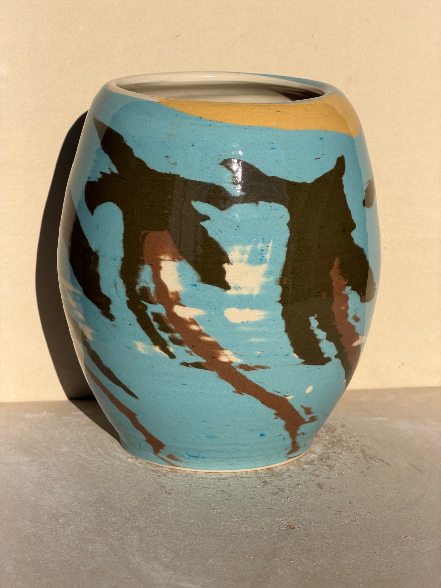 Palm Tree Vase