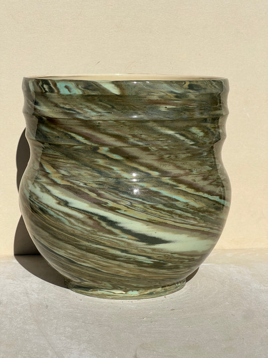 All Green Vase