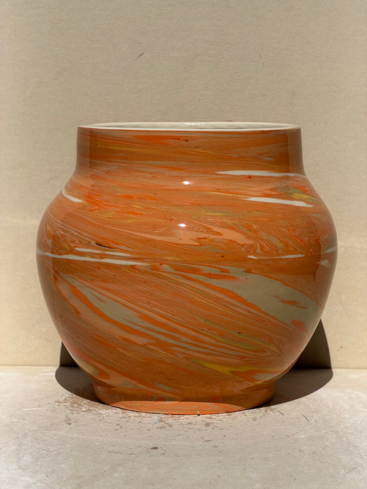 All Orange Vase #2