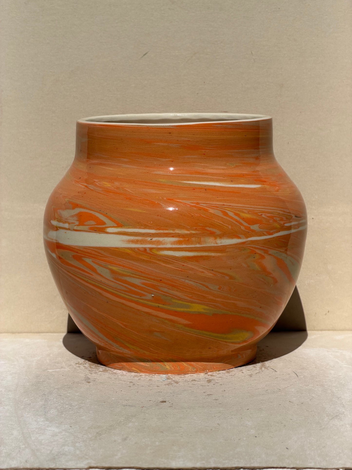 All Orange Vase #2