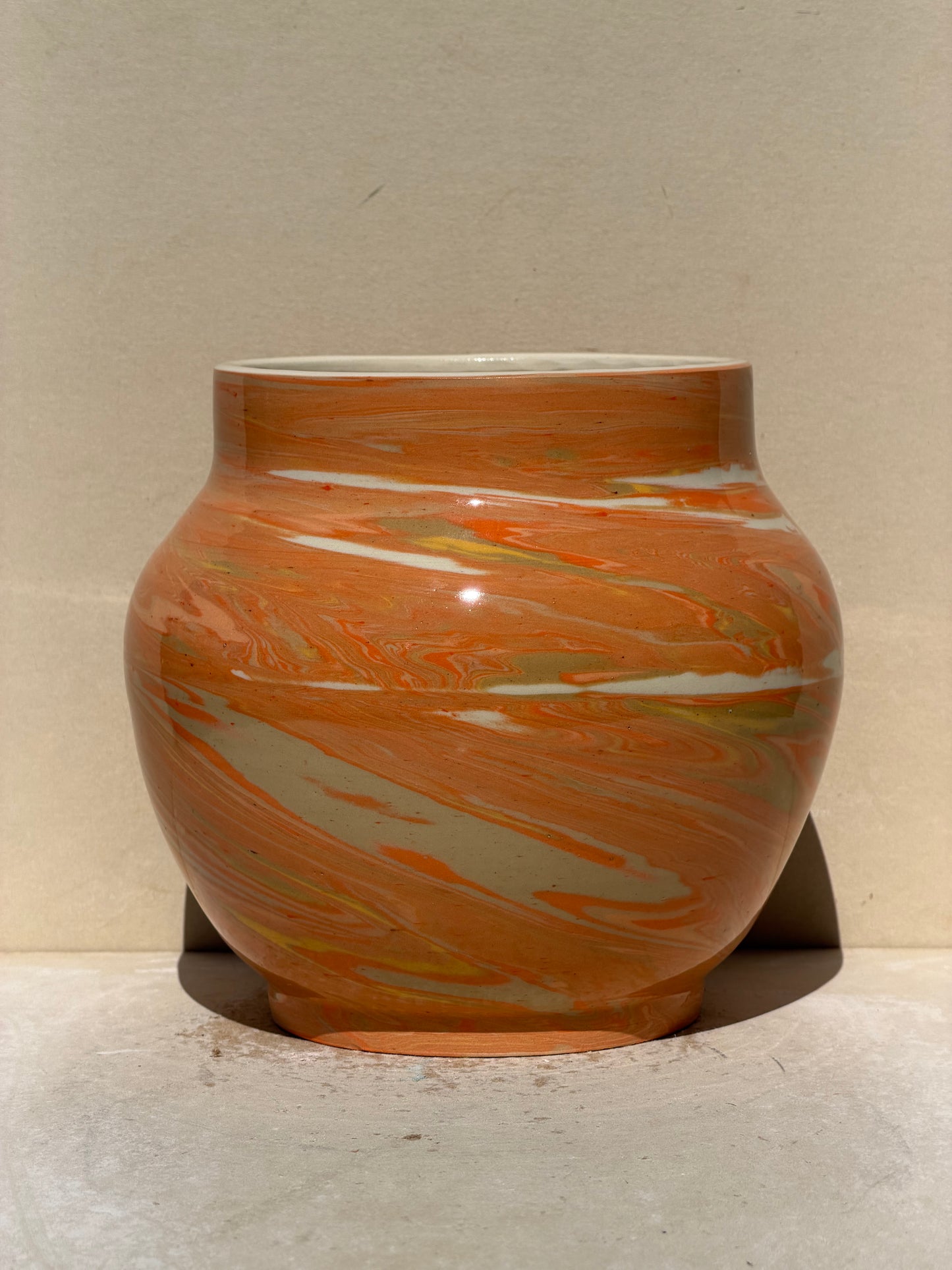 All Orange Vase #2