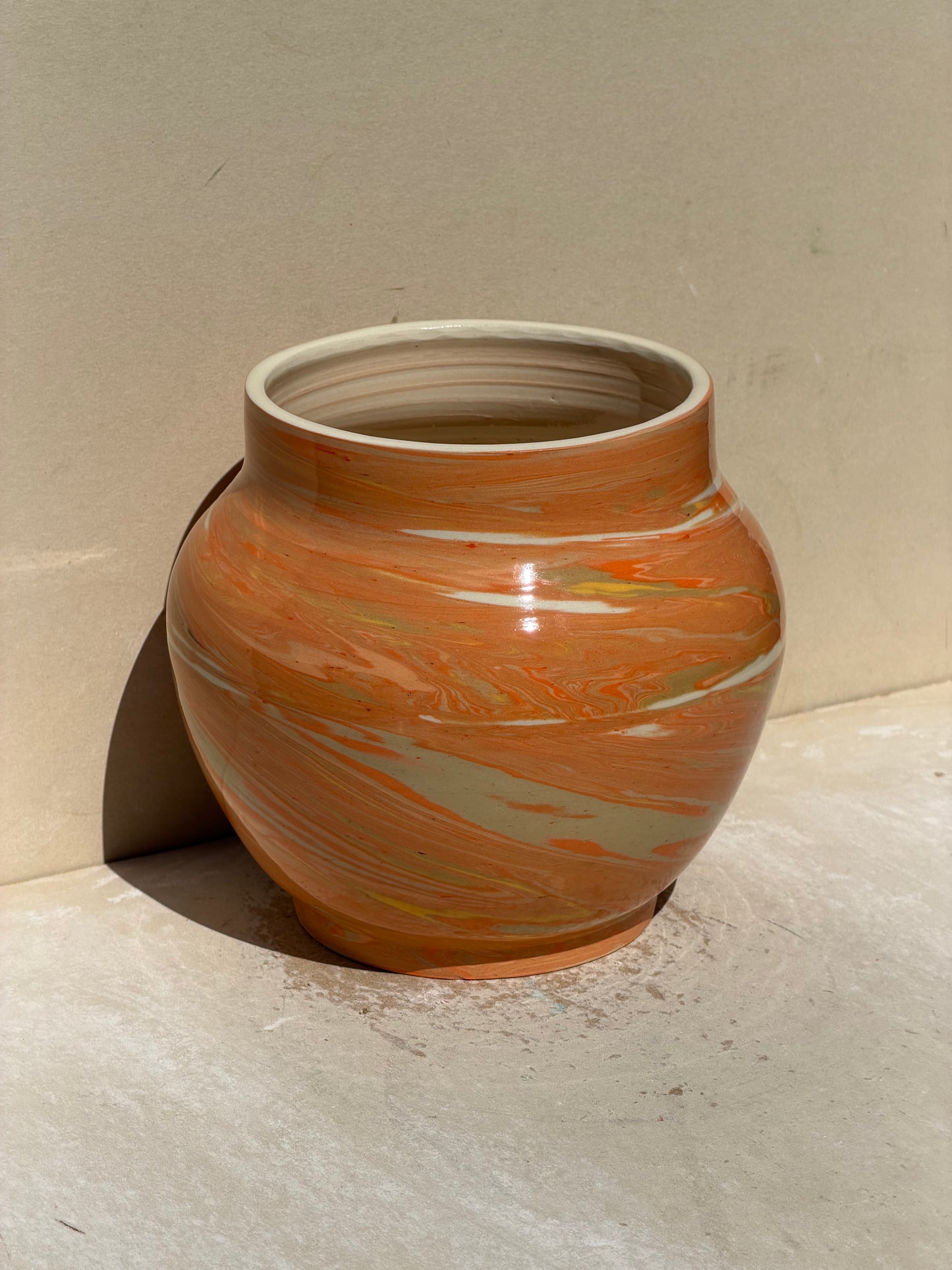 All Orange Vase #2