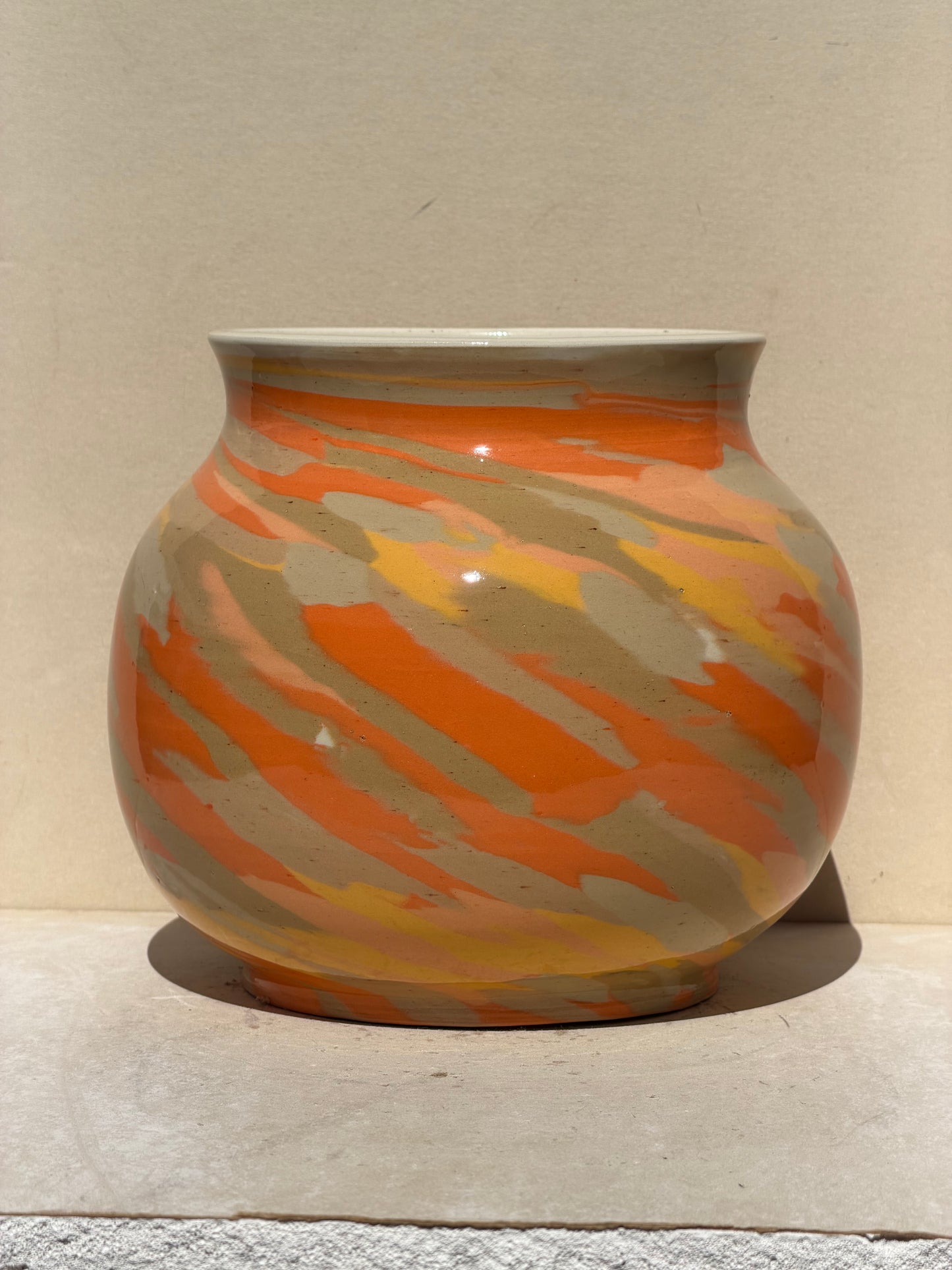 All Orange Vase #3