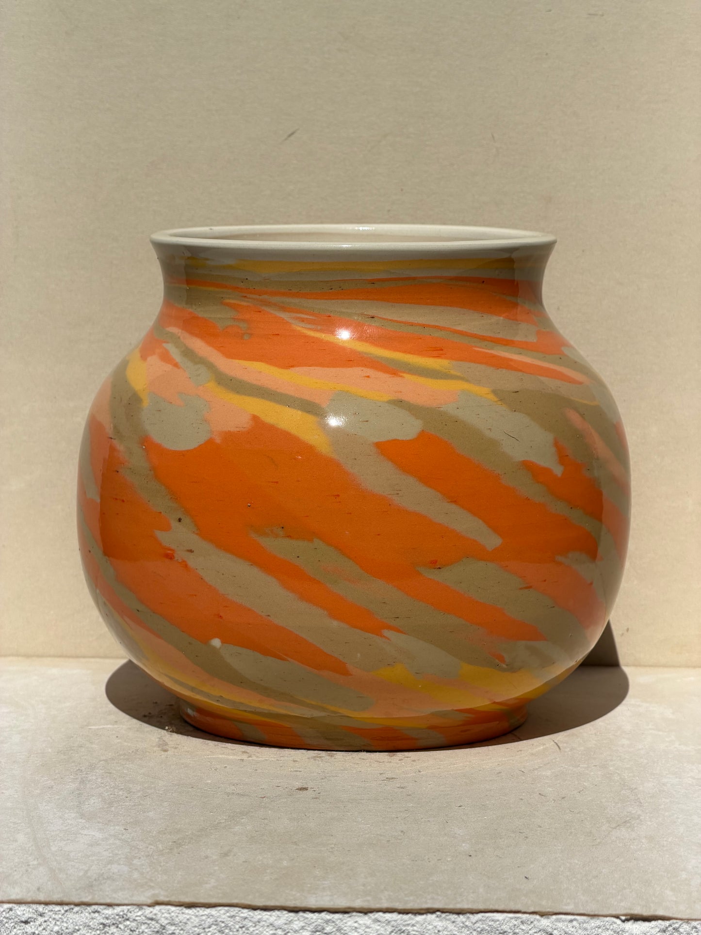 All Orange Vase #3
