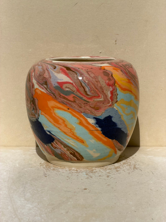 Scrap Nerikomi Vase