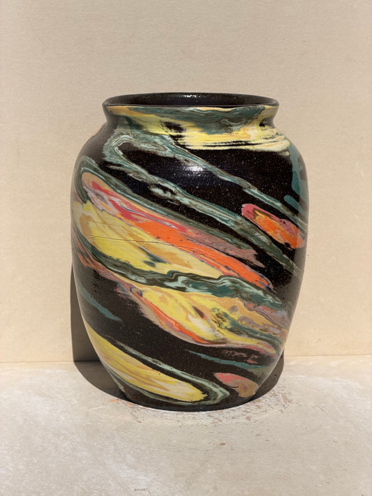 Brown Patterned Vase