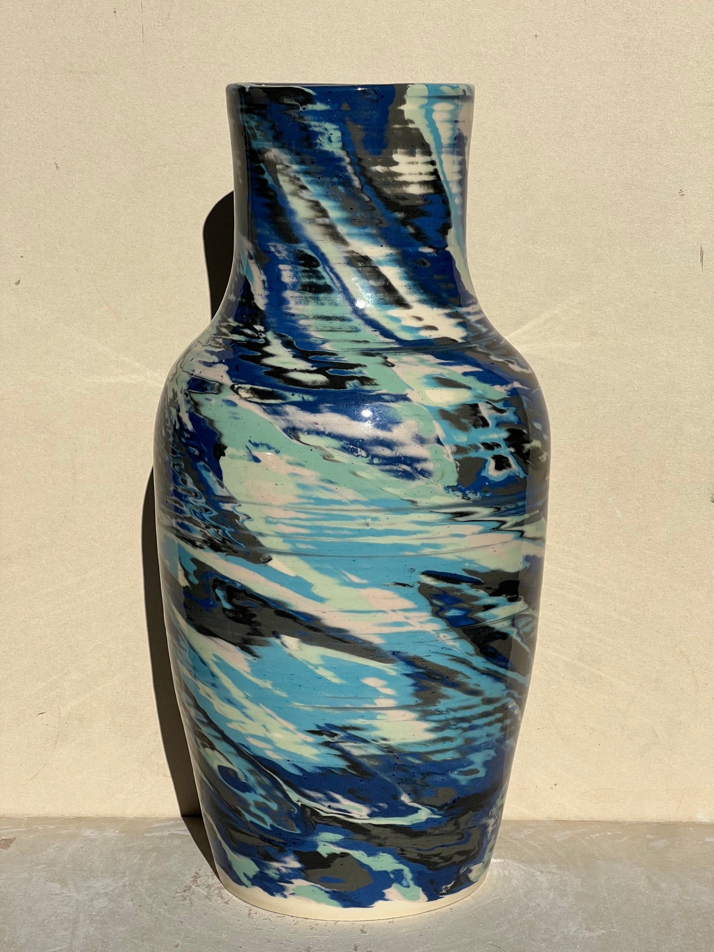 Aurora Borealis Vase