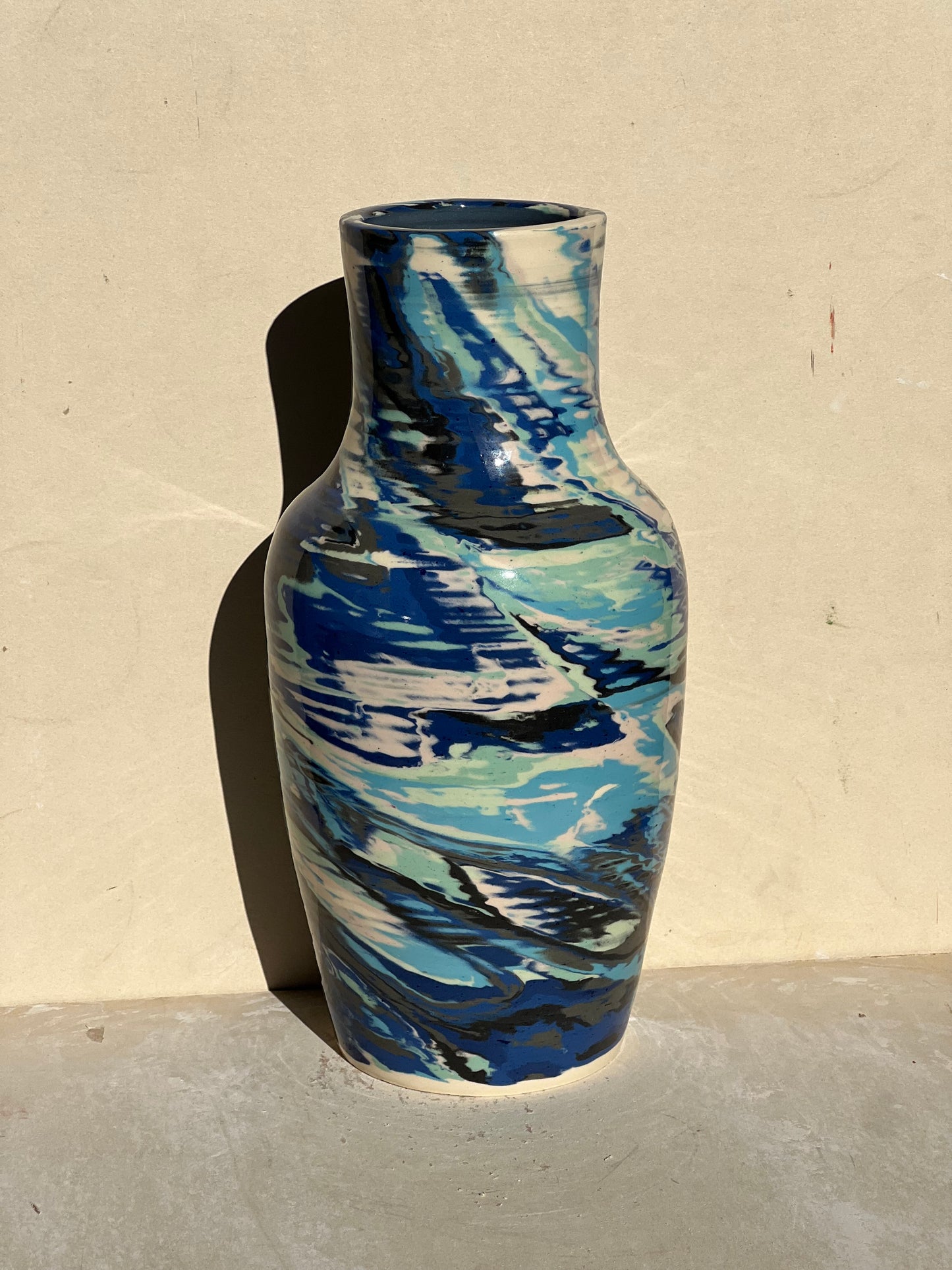 Aurora Borealis Vase