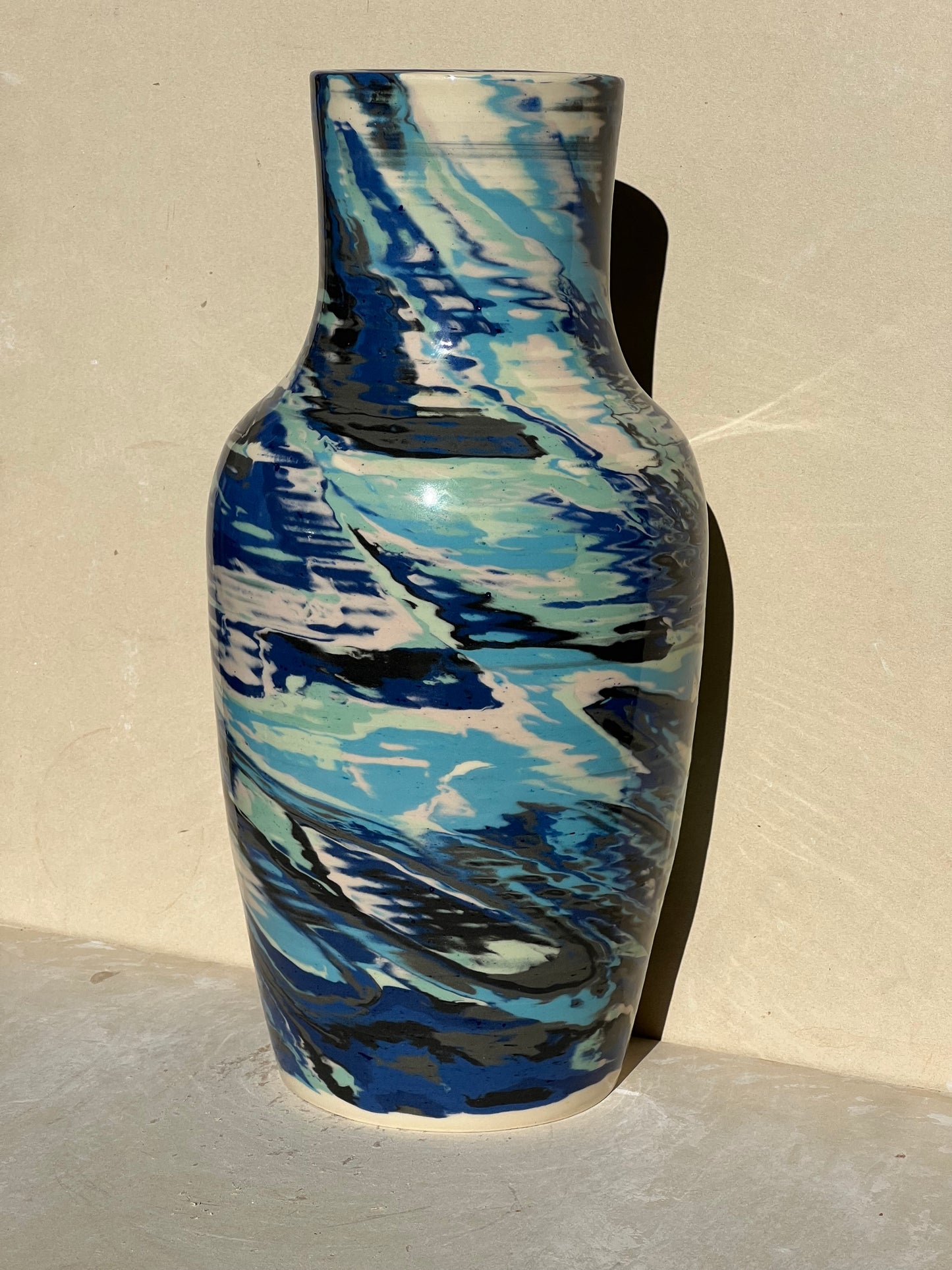 Aurora Borealis Vase
