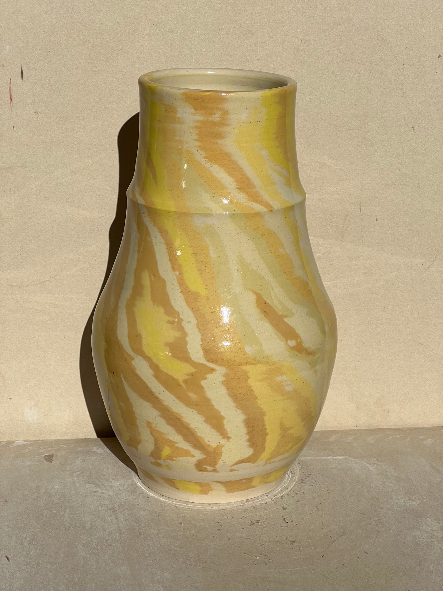 All Yellow Vase