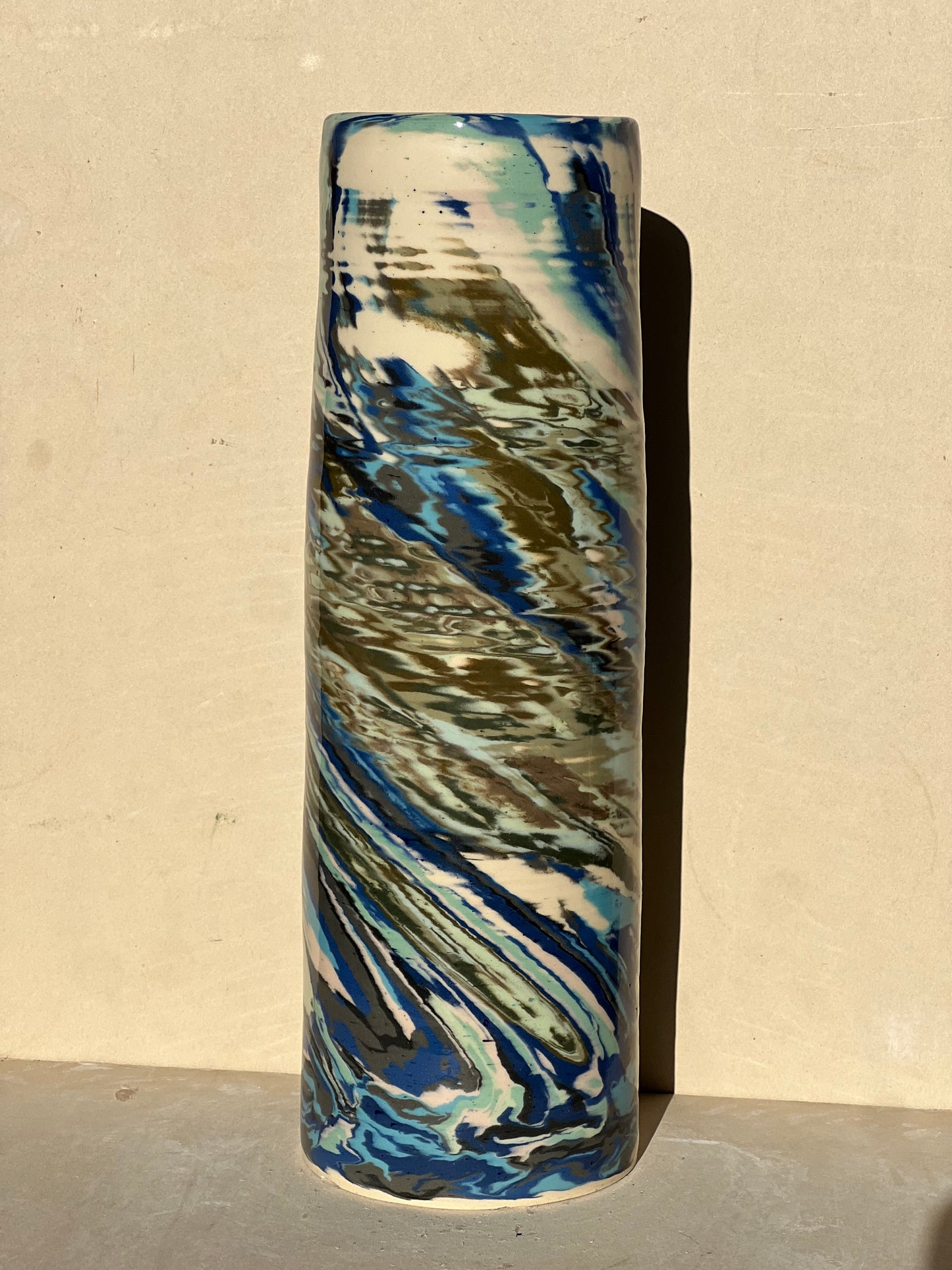 Aurora Borealis Vase