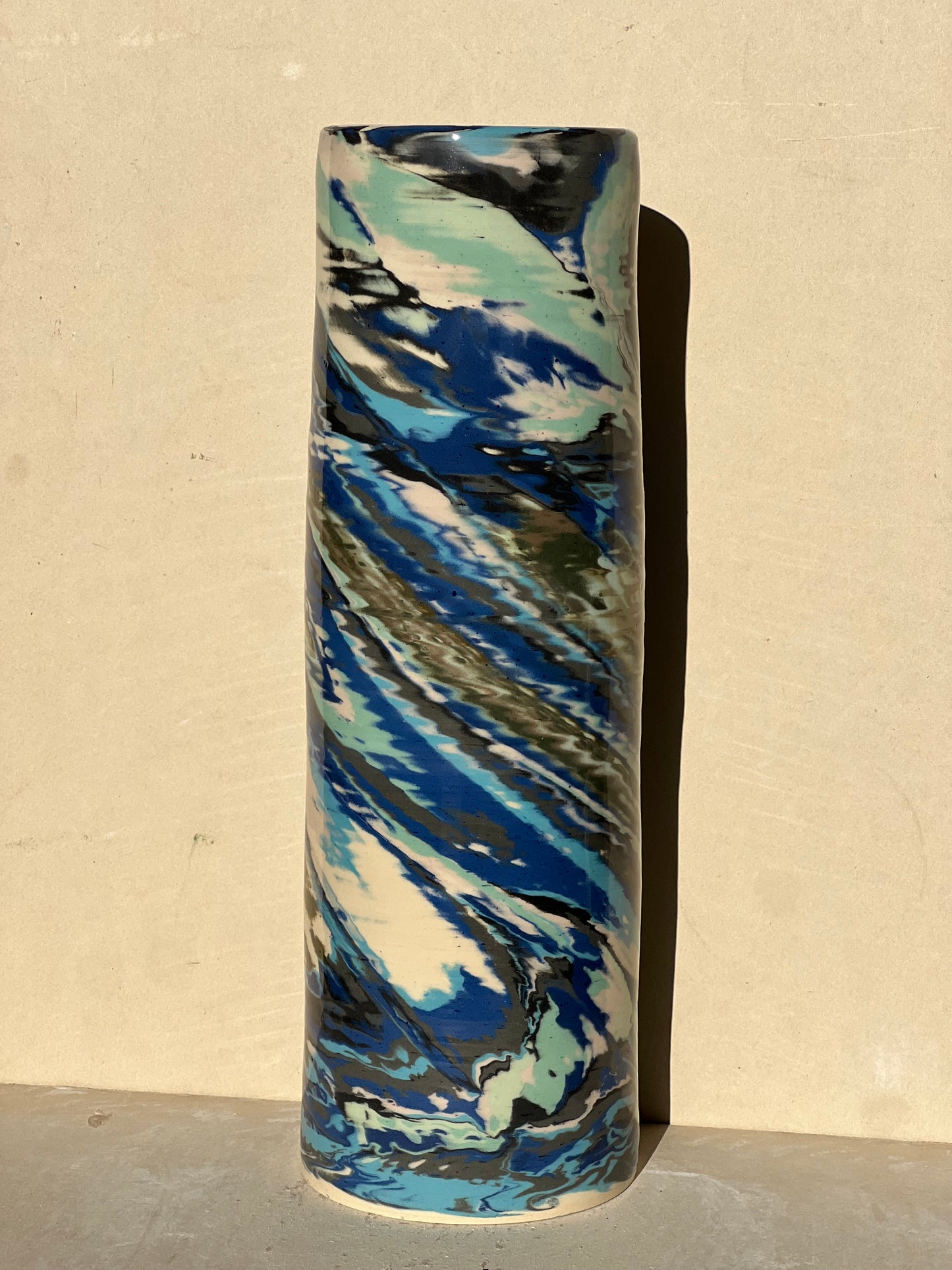 Aurora Borealis Vase