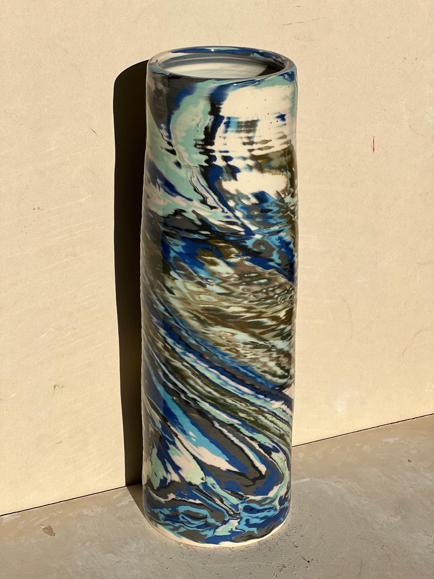 Aurora Borealis Vase