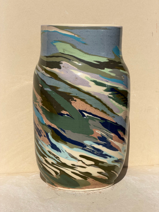 Large 18 Colored vase No. 2