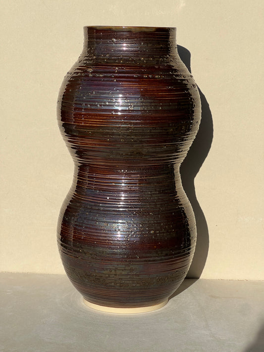 Large Metallic vase